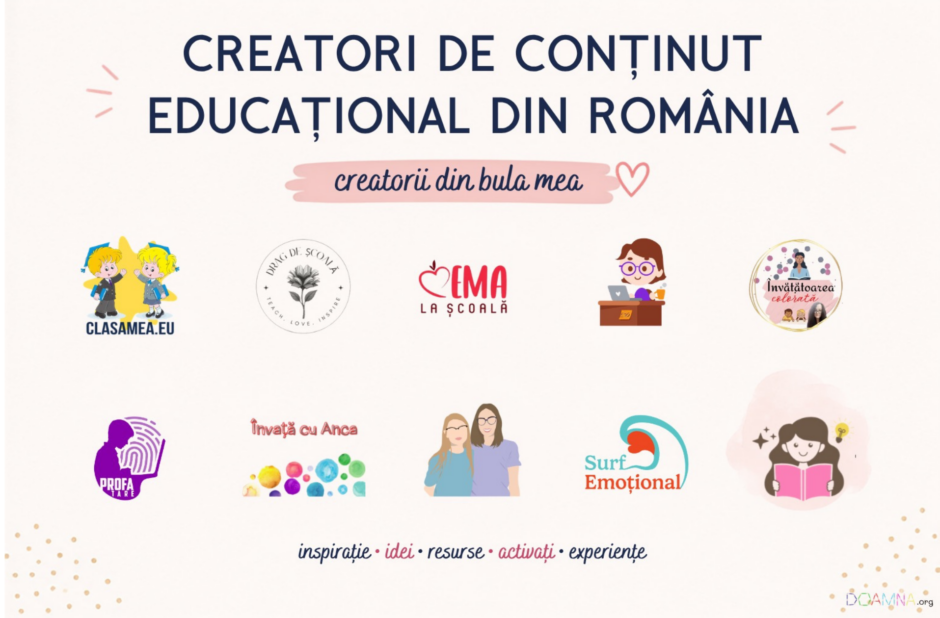 Creatori de conținut educațional din România